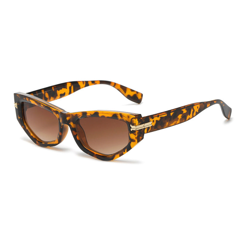 Wholesale PC Narrow Frame Cat Eye Sunglasses